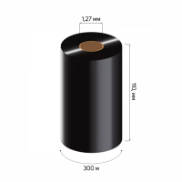 Риббон (Красящая лента) 110мм х 300м WAX (2844, 110мм) Китай